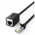 Патч-корд 1m F/UTP cat 6 RJ-45 extension black Ugreen (U_11279)