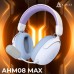 Наушники Ajazz AHM08 MAX 3-Mode White/Purple (AHM08-MAX-PWB)