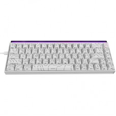Клавіатура Ajazz NK68 Red Switch USB UA White (NK68-R-S-W)