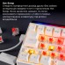 Клавиатура Ajazz NK68 Red Switch USB UA White (NK68-R-W)