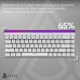 Клавиатура Ajazz NK68 Red Switch USB UA White (NK68-R-W)