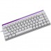 Клавиатура Ajazz NK68 Red Switch USB UA White (NK68-R-W)