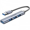 Концентратор VENTION USB 3.0 to1xUSB 3.0 + 3xUSB 2.0 gray (CKOHB)