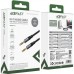 Кабель мультимедийный 3.5mm M to 3.5mm M 1.0m black Acefast (6974316285267)