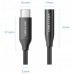 Перехідник USB-C to 3.5mm M black VENTION (BIIBA)