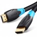 Кабель мультимедійний HDMI M to HDMI M 15.0m V2.0 4K 60Hz black VENTION (AACBN)