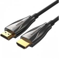 Кабель мультимедійний HDMI M to HDMI M 15.0m V2.1 Optical 8K 60Hz 48Gbps Dolby 7.1 black VENTION (ALBBN)