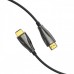 Кабель мультимедійний HDMI M to HDMI M 15.0m V2.1 Optical 8K 60Hz 48Gbps Dolby 7.1 black VENTION (ALBBN)