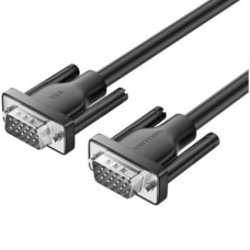 Кабель мультимедійний VGA M to VGA M 3.0m black VENTION (A15BI)