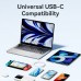 Дата кабель USB-C to USB-C 1.0m 60W white Vention (TRCWF)