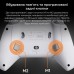 Геймпад Ajazz GP100S 2.4G/BT/USB Switch/PC/iOS/Android RGB White (GP100S-W)