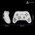 Геймпад Ajazz GP100S 2.4G/BT/USB Switch/PC/iOS/Android RGB White (GP100S-W)