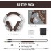 Навушники OneOdio Fusion A70 Bluetooth+3,5мм/6,35мм Silver/Brown (A70 Silver Brown)