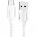 Дата кабель USB 2.0 AM to USB-C 1.0m 100W white Essager (EXC7A-WL02-P)