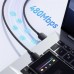 Дата кабель USB 2.0 AM to USB-C 1.0m 100W white Essager (EXC7A-WL02-P)