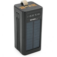 Батарея універсальна 7GO 50000mAh PD/22.5 Solar Black (GPW-01 / 45006)