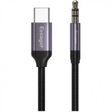 Кабель мультимедійний USB-C to 3.5mm M 1.0m gray Essager (EZJE02-0G)
