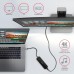 Концентратор AXAGON USB-C 6-in-1 to 4xUSB-A 5Gbps + 1xUSB-C PD100W + HDMI 4K30Hz 0.2m aluminum (HMC-6H4A)