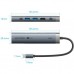 Концентратор VENTION USB-C 6-in-1 HDMI + 2xUSB 3.0 + RJ45 + PD 100W (TGNHB)