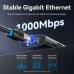 Концентратор VENTION USB-C 8-in-1 HDMI + USB 3.0 + USB 2.0 + RJ45 + SD/TF + PD 100W (TGUHB)