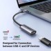 Перехідник USB-C M to DisplayPort F 0.1m 8K60Hz CM654 gray Ugreen (15575)