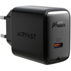 Зарядний пристрій Acefast 1xUSB-C PD20W A1 black (6974316280033)