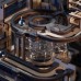 Конструктор Robotime Rokr дерев'яний 3D Мармуровий космодром (LGC01)