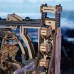 Конструктор Robotime Rokr дерев'яний 3D Мармуровий космодром (LGC01)