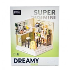 Конструктор Mini House румбокс серии Интерьер Мини – Кофейня (8034)