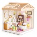 Конструктор Mini House румбокс серии Интерьер – Ванная комната (свет) (8009)