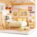 Конструктор Mini House румбокс серии Интерьер – Спальня (свет) (8004)