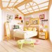 Конструктор Mini House румбокс серии Интерьер – Спальня (свет) (8004)