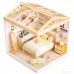 Конструктор Mini House румбокс серии Интерьер – Спальня (свет) (8004)