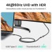Дата кабель Ugreen USB-C M/F 1.0m 5A 10Gbps USB 3.1 black (30205)