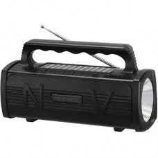 Акустична система NEWVEW NV-9010 Solar Panel/BT/USB/TF/FM Black (NWVW-NV-9010-BK)