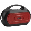 Акустична система NEWVEW NV-V50 Solar Panel/BT/USB/TF/FM/AUX Red (NWVW-NV-V50-RD)