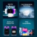 Зарядний пристрій Vention 1xUSB-C PD20W + cable USB-C to Lightning white (G17W0-EU)