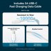 Зарядний пристрій Vention 1xUSB-C PD20W + cable USB-C to Lightning white (G17W0-EU)