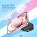 Зарядний пристрій Vention 1xUSB-C PD20W GaN + cable USB-C to USB-C white (TZ-FEPW0-EU-01)