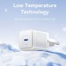 Зарядний пристрій Vention 1xUSB-C PD20W GaN + cable USB-C to USB-C white (TZ-FEPW0-EU-01)