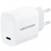 Зарядний пристрій Vention 1xUSB-C PD30W + cable USB-C to USB-C white (G18W0-EU)