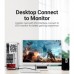 Кабель мультимедійний DVI M to VGA M 3.0m 24+5pin black Vention (EACBI)