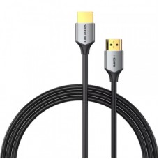 Кабель мультимедійний HDMI M to HDMI M 1.0m V2.0 4K60Hz PVC gray Vention (ALEHF)
