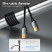 Кабель мультимедійний HDMI M to HDMI M 1.0m V2.0 4K60Hz PVC gray Vention (ALEHF)