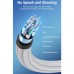Кабель мультимедійний HDMI M to HDMI M 1.0m V2.0 4K60Hz braided aluminum alloy gray Vention (AABIF)