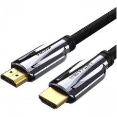 Кабель мультимедійний HDMI M to HDMI M 1.5m V2.1 8K60Hz braided black Vention (AALBG)