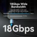Кабель мультимедійний HDMI M to HDMI M 12.0m V1.4 4K60Hz PVC aluminum alloy blue Vention (ALHSM)