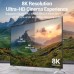 Кабель мультимедийный HDMI M to HDMI M 2.0m V2.1 8K60Hz braided black Vention (AALBH)