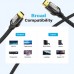 Кабель мультимедійний HDMI M to HDMI M 3.0m V2.0 4K60Hz braided zinc alloy black Vention (VAA-B05-B300)