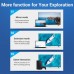 Кабель мультимедійний HDMI M to HDMI M 5.0m V2.1 4K60Hz braided aluminum alloy gray Vention (AABIJ)